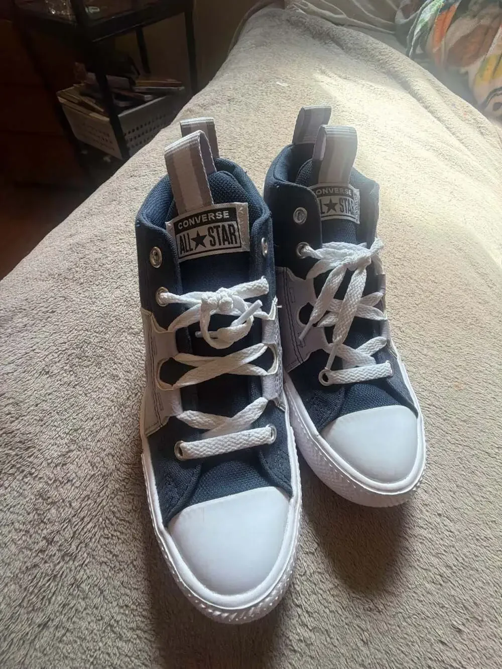 Converse Chuck Taylor All Star Ultra Mid Kids Sneakers Navy Blue